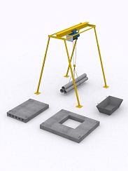 Лабораторный стенд «Стропальные работы»