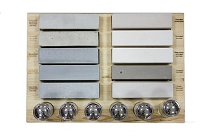 Демонстрационный набор «Типы и группы строительных растворов»