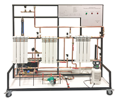 Лабораторный стенд «Принципы распределения и регулирования в системах отопления» 